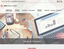 Tablet Screenshot of dmconsultoria.com.br